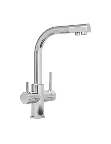Tap with built-in filter - 3-Voies Leds - FRENCH EAUX - for boats