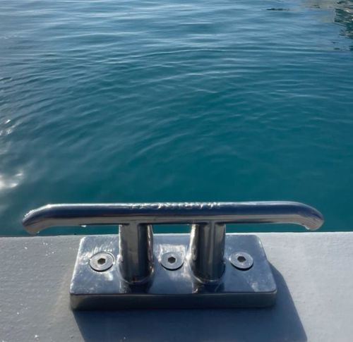 Yacht mooring cleat - Marinova Floating Systems B.V. - for docks / for marinas / double