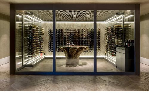 Custom wine storage - Adega Sob Medida - Art des Caves - refrigerated