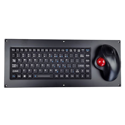 Marine keyboard - KH-RK89-425-TBV2 - SZ Kehang Technology Development Co., Ltd. - for ships / 89-key / with trackball