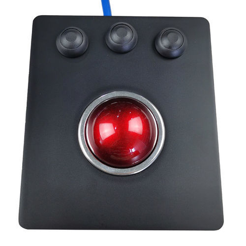 Waterproof trackball - KH-M45-F6 - SZ Kehang Technology Development Co., Ltd. - panel-mount / USB / for ships