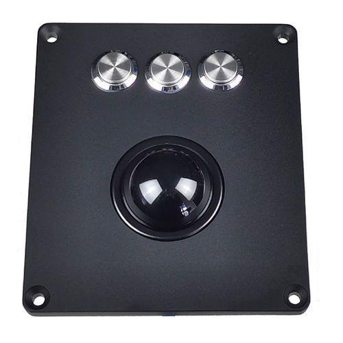 Waterproof trackball - KH-M45TB-126 - SZ Kehang Technology Development Co., Ltd. - panel-mount / USB / for ships