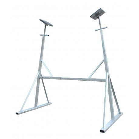 Boat cradle - X-Cradle™ - adjustable / keel / galvanized
