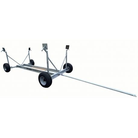 Handling trailer - SIMPLE X.T. SB - X-Cradle™ - for boat / for sailboats / variable width