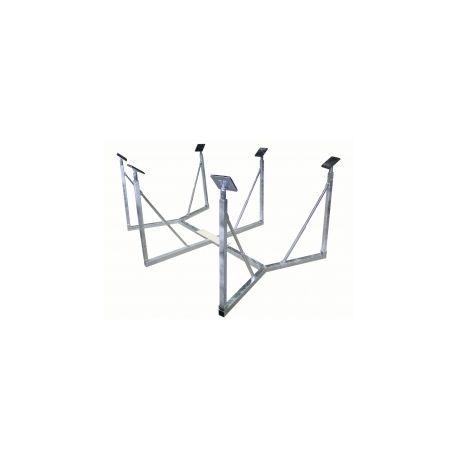 Boat cradle - X-Cradle™ - adjustable / keel / disassemblable