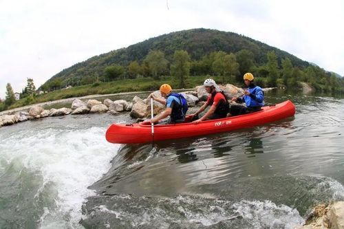 Multi-use canoe - TRAPPER 450 - Roto - recreational / 3-person / adult