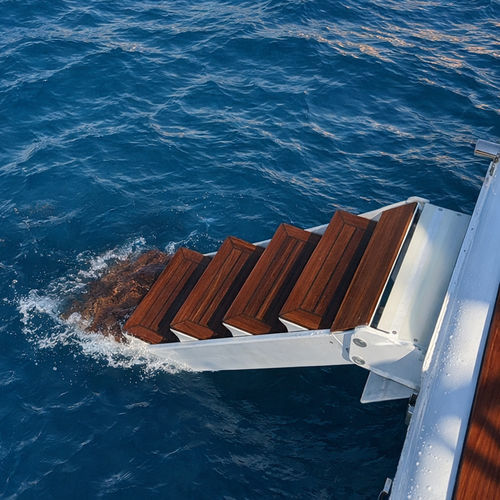 Boat ladder - ITAMARE - retractable / boarding / swim