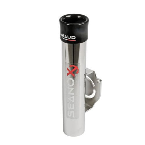 Boat rod holder - 431421 - AMIAUD - rotating / stainless steel / black