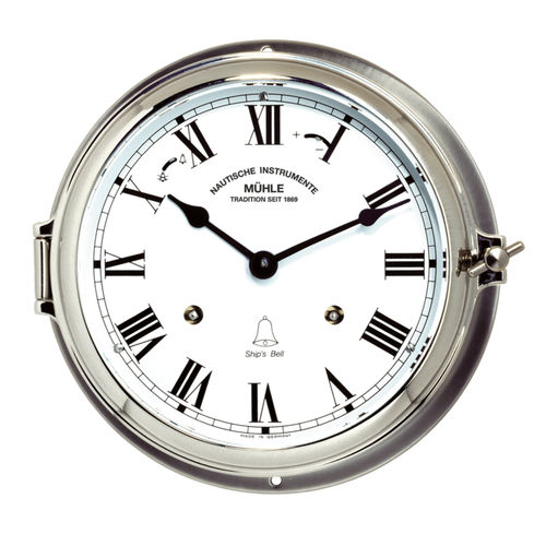 Analog clock - MS-51-05-180-ME - Mühle-Glashütte GmbH nautische Instrumente und Feinmechanik - bell