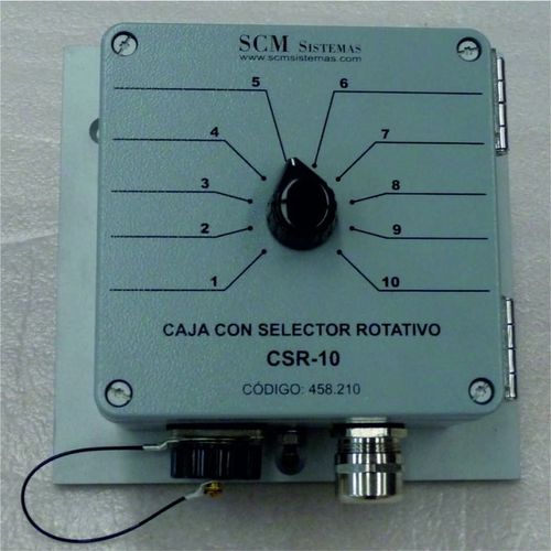 Ship switch - CSR series - SCM Sistemas - electrical circuit / rotary