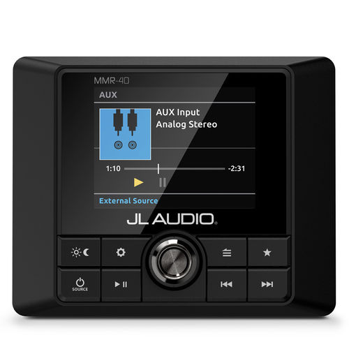 AM marine audio player - MMR-40 - JL Audio - USB / waterproof
