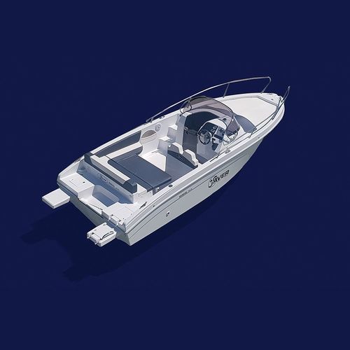 Outboard walkaround - 660 - SAVER  S.R.L. - center console / open / 7-person max.