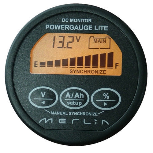 Boat monitoring panel - LITE - Merlin M/Power - for battery
