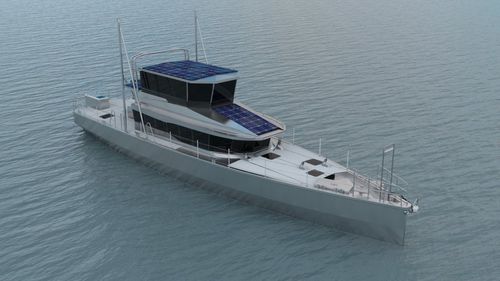 Cruising motor yacht - XPM 78 V.1 - Naval Yachts - flybridge / aluminum