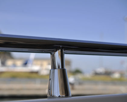 Boat grab rail - Mazzer Srl