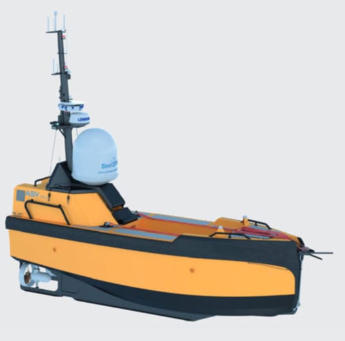Oceanographic survey autonomous surface vehicle - C-Worker 7 - Autonomous Surface Vehicles, UK - patrol / for environmental measurements / for hydrographic surveys