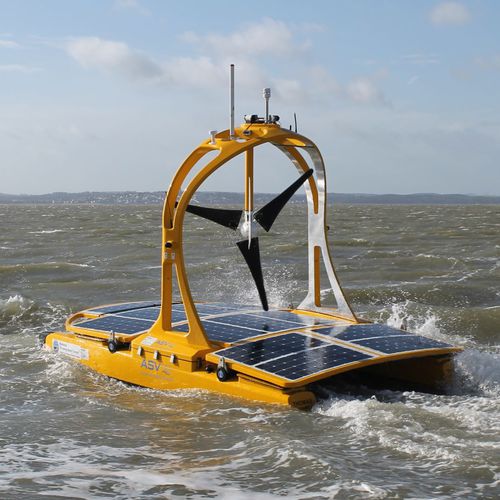 Oceanographic survey autonomous surface vehicle - C-Enduro - Autonomous Surface Vehicles, UK - for environmental measurements / for hydrographic surveys / mini catamaran
