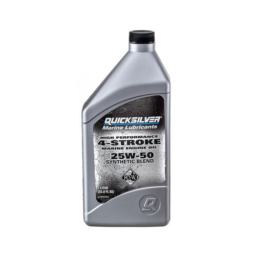 Synthetic oil - 25W-50 - Quicksilver - motor / outboard motor boat