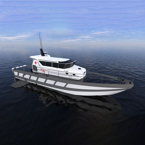 Hospital special vessel - 1800 RAV - ARESA SHIPYARD - GRP