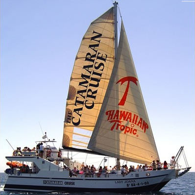 Catamaran - Lady Joana - Drassanes Dalmau, S.A - with bowsprit