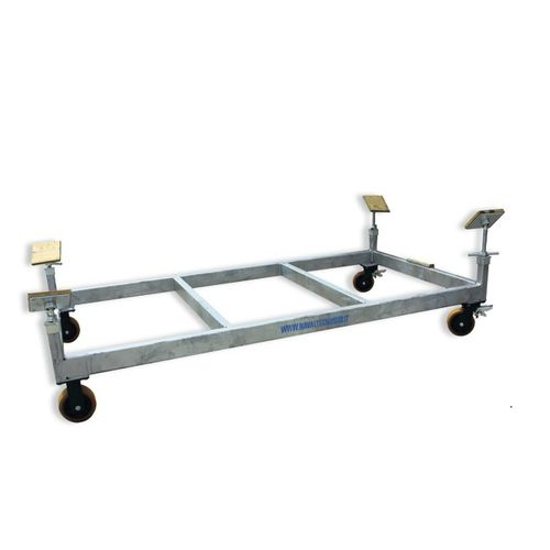 Mobile cradle - SE Sella per barca a motore Ton. 3 - Naval Tecno Sud - for motor boats / with 4 load points