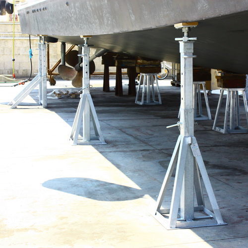 Boat leg - CV Ton.30 o Ton.50 h. 12/18 - Naval Tecno Sud - adjustable / fixed