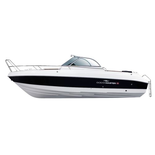 Inboard walkaround - 720 Open - Admiral Boats S.A. - 10-person max. / sundeck