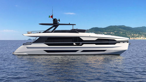 Cruising motor yacht - 950 - PERMARE SRL - traditional / flybridge / IPS