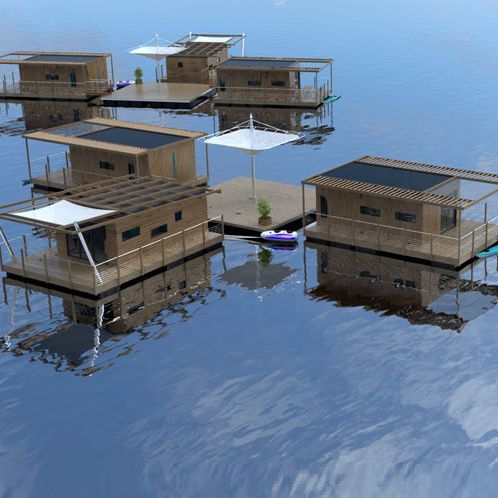 Floating village - Aquashell