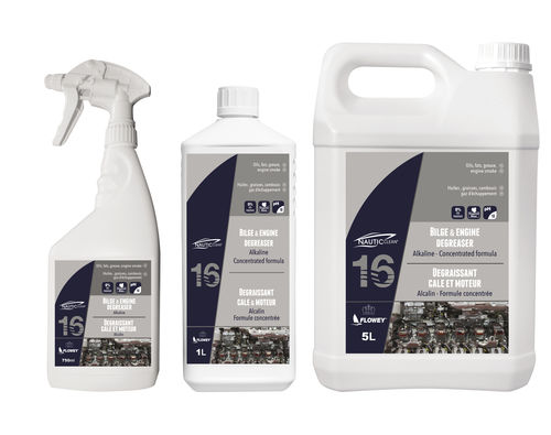 Bilge cleaner - 16 - NAUTIC-CLEAN - for engines / for boat