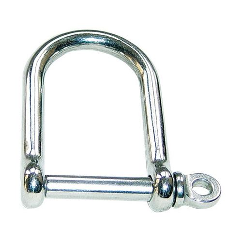 Wide shackle for sailboats - 622157 - Soromap - stainless steel
