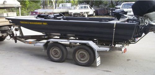 Outboard bass boat - CROCODILE CATCHER - English Engineering - sport-fishing