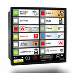 Ship monitoring and control panel - J3500  - A.M.I. - for yacht / alarm
