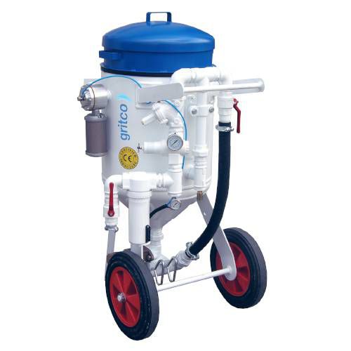 Shipyard sandblasting machine - EXCELLENT SERIES - Gritco - mobile