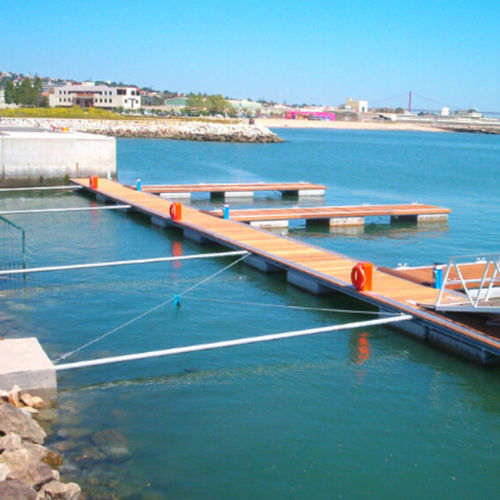 Floating dock bracket - RADIUS ARMS - Lindley Marinas