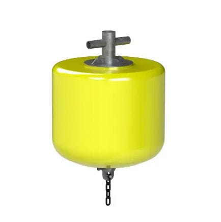Mooring buoy - C1250M  - Lindley Marinas - for aquaculture / steel / rotomolded polyethylene