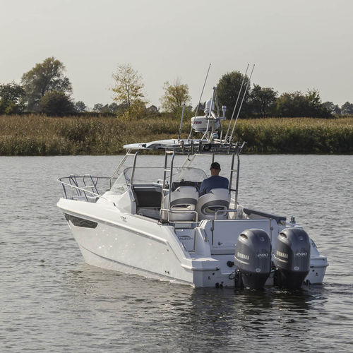 Outboard cabin cruiser - 770  - Galia Boats - twin-engine / open / sport-fishing