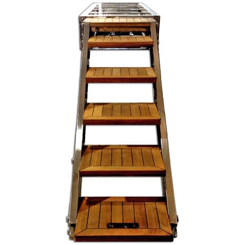 Boat gangway - APOLLON SL2100 C - NV | SuperYacht Accessories - for yacht / retractable / remote-controlled