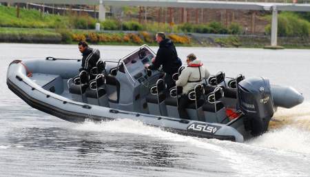 Passenger boat - 8.0 Transporter - SMART OWN - crew boat / outboard / GRP