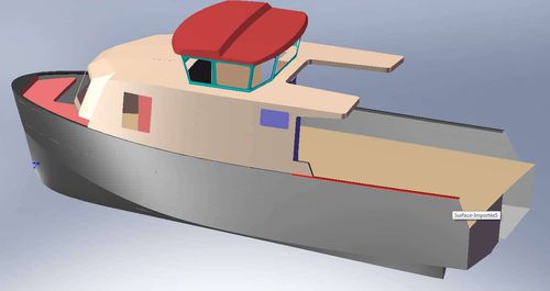 Scientific research boat - MARTINEZ CONSTRUCTIONS NAVALES - outboard / polyester