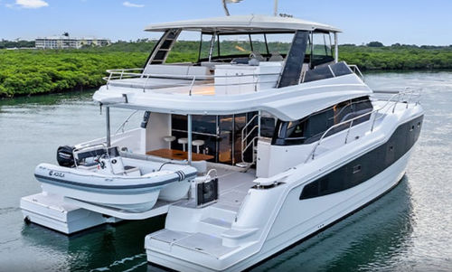 Power catamaran motor yacht - 50 - AQUILA POWER CATAMARANS - cruising ...