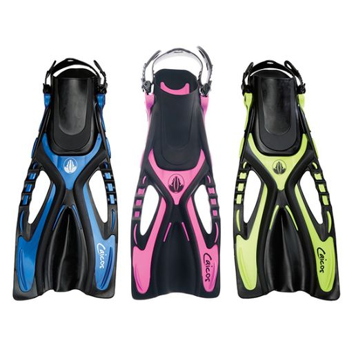 Dive fins - CAICOS  - Akona - polypropylene / adjustable / blue