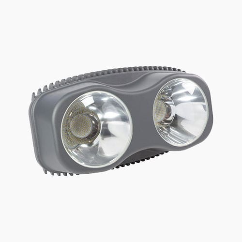 Deck floodlight - FLLD-400-39GR-02HV - E-LED Lighting - marine / LED / stainless steel