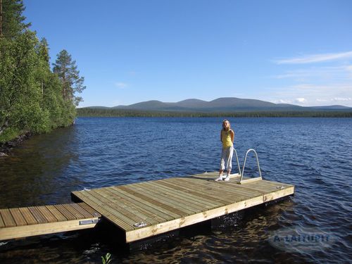 Floating dock - 095000 - A-Marinas - mooring / for marinas / plastic