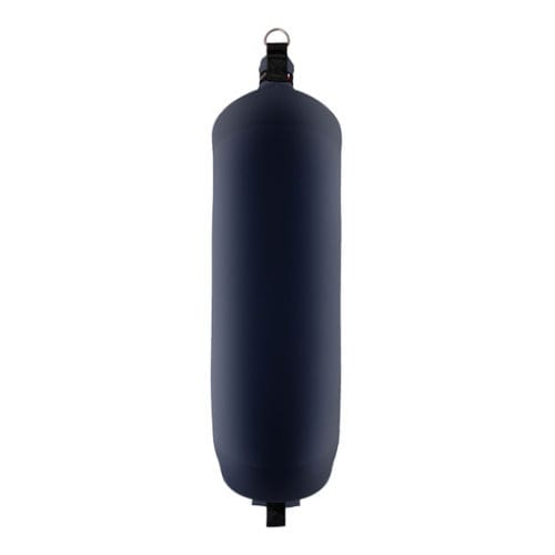 Boat fender - C62 - Fendertex - cylindrical / black / blue