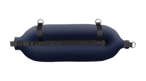 Boat fender - T207 - Fendertex - tubular / black / gray