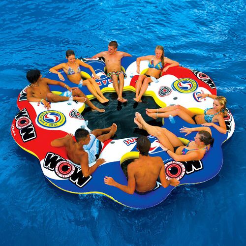 Island water toy - TUBE A RAMA - WOW World of Watersports - for recreation centers / inflatable