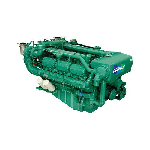 Auxiliary engine - 4AD222TI - HD Hyundai Infracore - diesel / boating / professional vessel