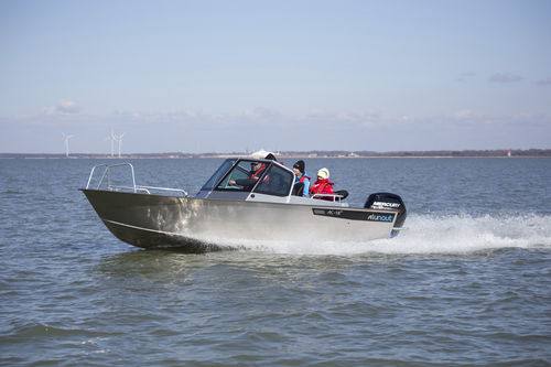 Outboard center console boat - AC-18 XC - Alunaut OÜ - aluminum / 6-person max.