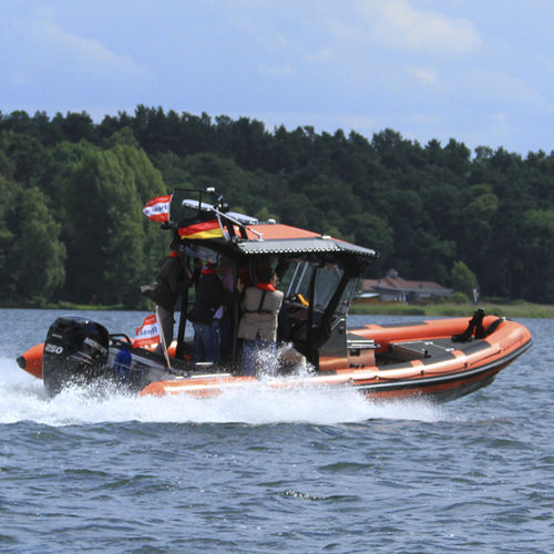 Outboard inflatable boat - A 7  - Alunaut OÜ - RIB / center console / aluminum